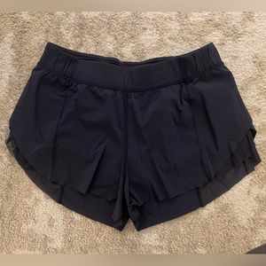 Lululemon Shorts With Mesh Sides- Navy